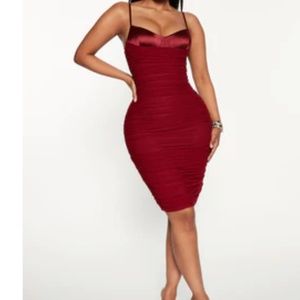 Red dress